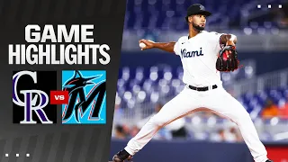 Rockies vs. Marlins Game Highlights (5/1/24) | MLB Highlights