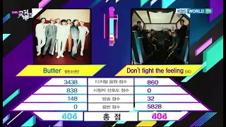 EXO "Dont Fight The Feeling" 1st Win (Music Bank)