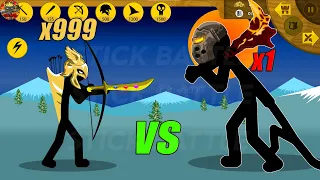 999 GOLDEN KYTCHU VS 1 MIGHTY GRIFFON MAX SIZE | STICK WAR LEGACY | STICK BATTLE