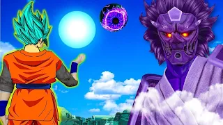 Goku vs Sasukes Ultimate form in Blade and Sorcery