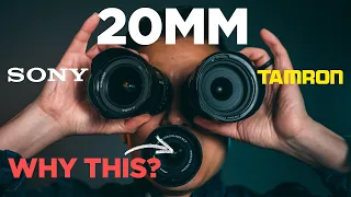 The Truth About 20mm Sony Budget Lens:  Viltrox, Tamron, and Sony G Differences