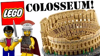 BIGGEST LEGO SET EVER! Lego 10276 Colosseum Officially Revealed! Over 9000 Pieces!