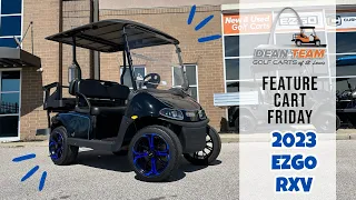 Feature Cart Friday - 2023 EZGO FREEDOM RXV | Dean Team Golf Carts