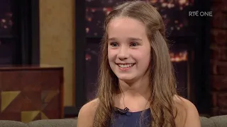 Matilda the Musical’s Alisha Weir on The Late Late Show