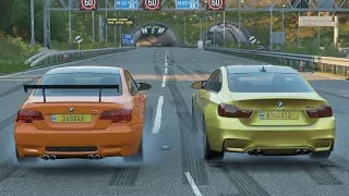Forza Horizon 4 Drag Race - BMW M3 GTS vs BMW M4