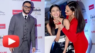 Bollywood Candid Red Carpet Moments | Filmfare Glamour And Style Awards 2015