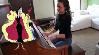 Cruella DeVil - 101 Dalmatians - Disney Ragtime Piano Cover