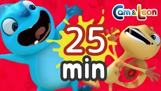 Funny Children Cartoon | 25 Minutes Compilation #1 | Cam & Leon | Cartoon for Kids