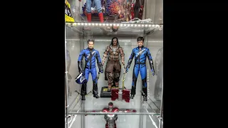 Iron Man 2 Mk5 - Tony Stark Racing Suit - Suit up version Hot Toys vs 3rd Party - Bem's Figures