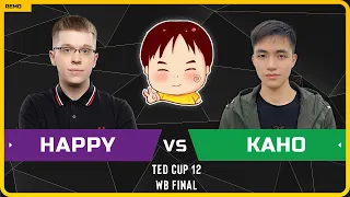 WC3 - TeD Cup 12 - WB Final: [UD] Happy vs Kaho [NE] (Ro 8 - Group B)