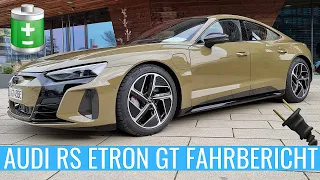 Audi RS e-tron GT (2021) 🔋 Fahrbericht | Review | Test | Autobahn Vmax [4K]