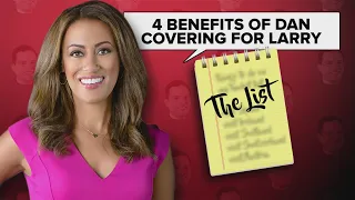 Lauren Jiggetts lists the 4 benefits of Dan Ponce covering for Larry