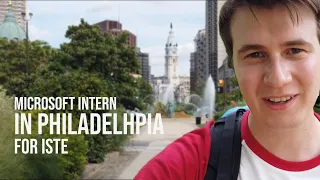 Microsoft intern in Philadelphia for ISTE (and how to get an internship)