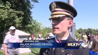 Servicemen remembered at Cave Hill Cemetery