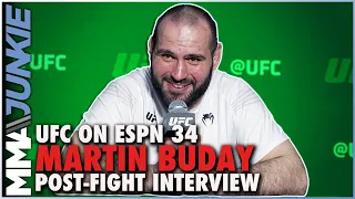 Martin Buday was worried Chris Barnett fight would end in DQ | UFC on ESPN 34