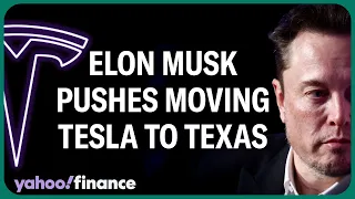 Elon Musk wants to move Tesla to Texas: Here's why