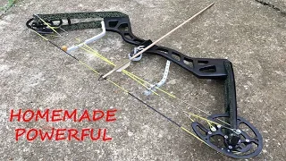 Making a Full Size Compound Bow | Aluminum Riser | Powerful