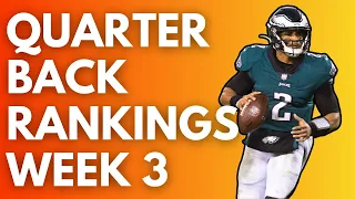 2021 Fantasy Football Rankings - Top 20 Quarterbacks in Fantasy Football - Week 3