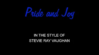 Stevie Ray Vaughan - Pride And Joy - Karaoke