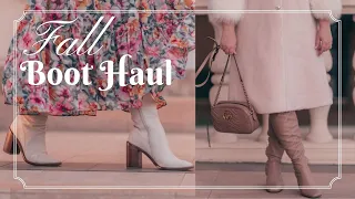 Fall Boots Haul (2022) | Must Have Franco Sarto Ankle Boots, Over the Knee Boots & More