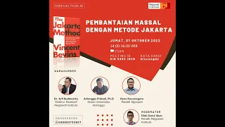 Diskusi Publik | Pembantaian Massal dengan Metode Jakarta - Megawati Institute