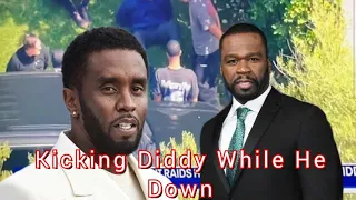 50cent Laughs And Diddy And His Family After FBI Raid