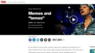 La Máquina de memes, por Susan Blackmore - TED