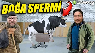 BOĞADAN SPERM ÇIKARMA !! | HOF BERGMANN #10 | FS19 !!