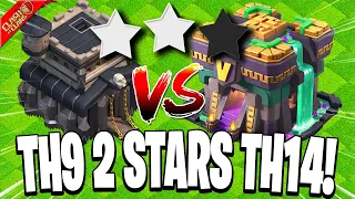 TH9 2 Stars TH14s to get to Legends League! - Clash of Clans