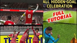 How To Perform Hidden celebration in Efootball 2023 mobile #efootball #celebration #tutorial