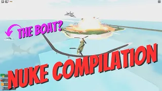 ROBLOX | CAR CRUSHERS 2 NUKE COMPILATION #2