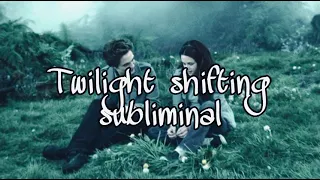 Twilight shifting subliminal - theta waves, audio from the movie