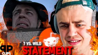 Statement - Harte Kritik von 7 vs. Wild gegen Papaplattes Sprache & Leistung in der Show