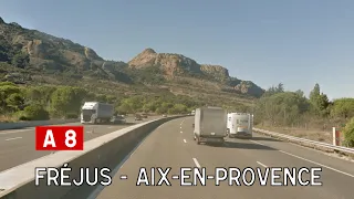 France (F): A8 Fréjus to Aix-en-Provence