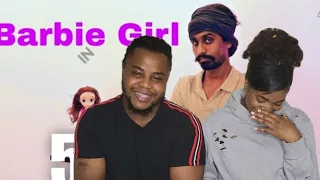 Reacting  to Barbie Girl in 5 Styles | Sandaru Sathsara