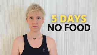 5 Day Water Fast (for my health)