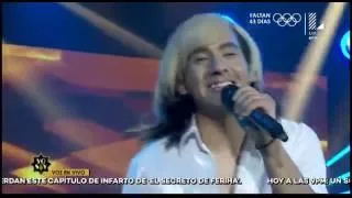 Imitador de Cristian Castro 'destrozó' el escenario con "Azul"