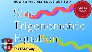 How to find all the solutions to a sine trigonometric equation