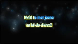 Saanu Kehndi - Kesari - Karaoke with Lyrics and Chorus