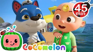 Down by the Bay (Submarine) | CoComelon Animal Time - Learning with Animals | Nursery Rhymes