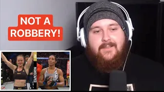 The MMA Guru reacts to the Valentina Shevchenko vs Taila Santos decision! Not a Robbery!