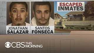 California jail escape: Two accused murderers carved hole in ceiling