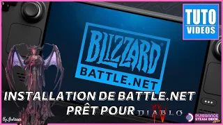 🎮TUTO STEAM DECK: BATTLE.NET installation complète! Diablo 4 tranquille!