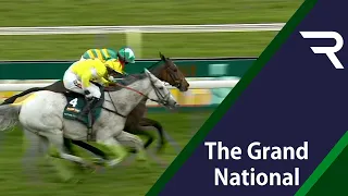 NEPTUNE COLLONGES wins the 2012 Grand National in a photo finish - it could not have been any closer