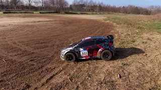 TRAXXAS Ford Fiesta ST Rally // first run 2S brushed // short course // #traxxas #traxxasfordfiesta