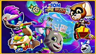 Complete Talking Tom Time Rush Collection! All Trailers And Gameplays @Akhigames
