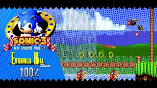 Sonic 3 A.I.R: D.A. Garden Edition (v1.9.1.1) - Emerald Hill Zone ✪ Red Rings & Gold Medals [GUIDE]