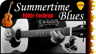 SUMMERTIME BLUES 👱🏼🎸 - Eddie Cochran / GUITAR Cover / MusikMan N°133