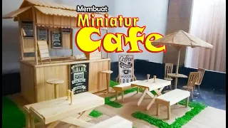 Cara Membuat Miniatur Cafe