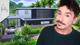 Building a MIAMI HOUSE Using GOOGLE EARTH | The Sims 4